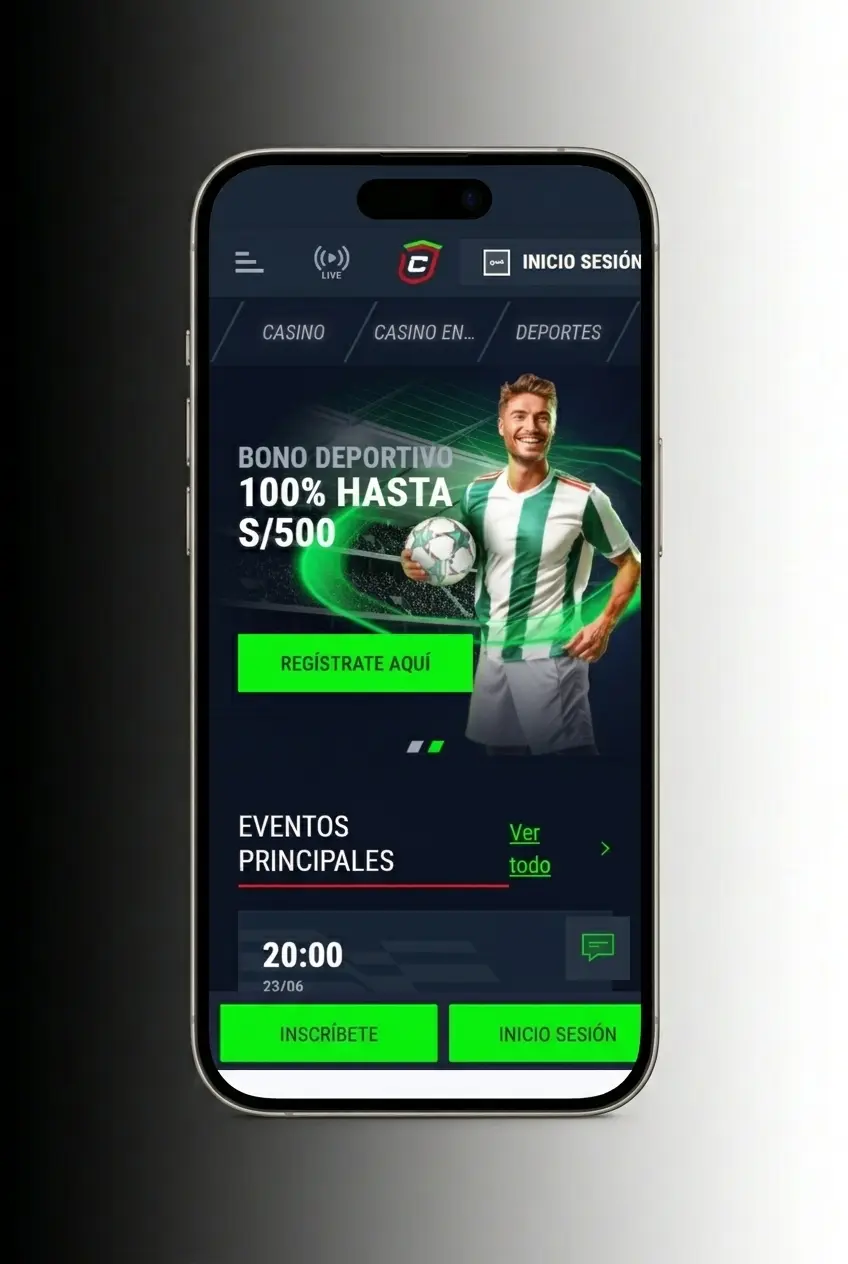 App móvil de Casinado con código promocional