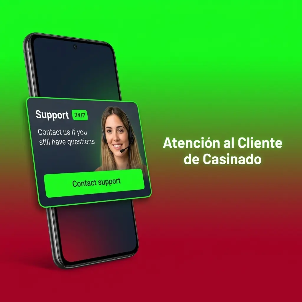 Equipo de atención al cliente de Casinado disponible 24/7