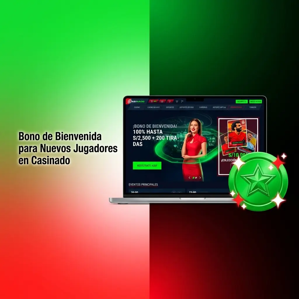 Bono de bienvenida Casinado 100% hasta 500 EUR más 200 giros gratis
