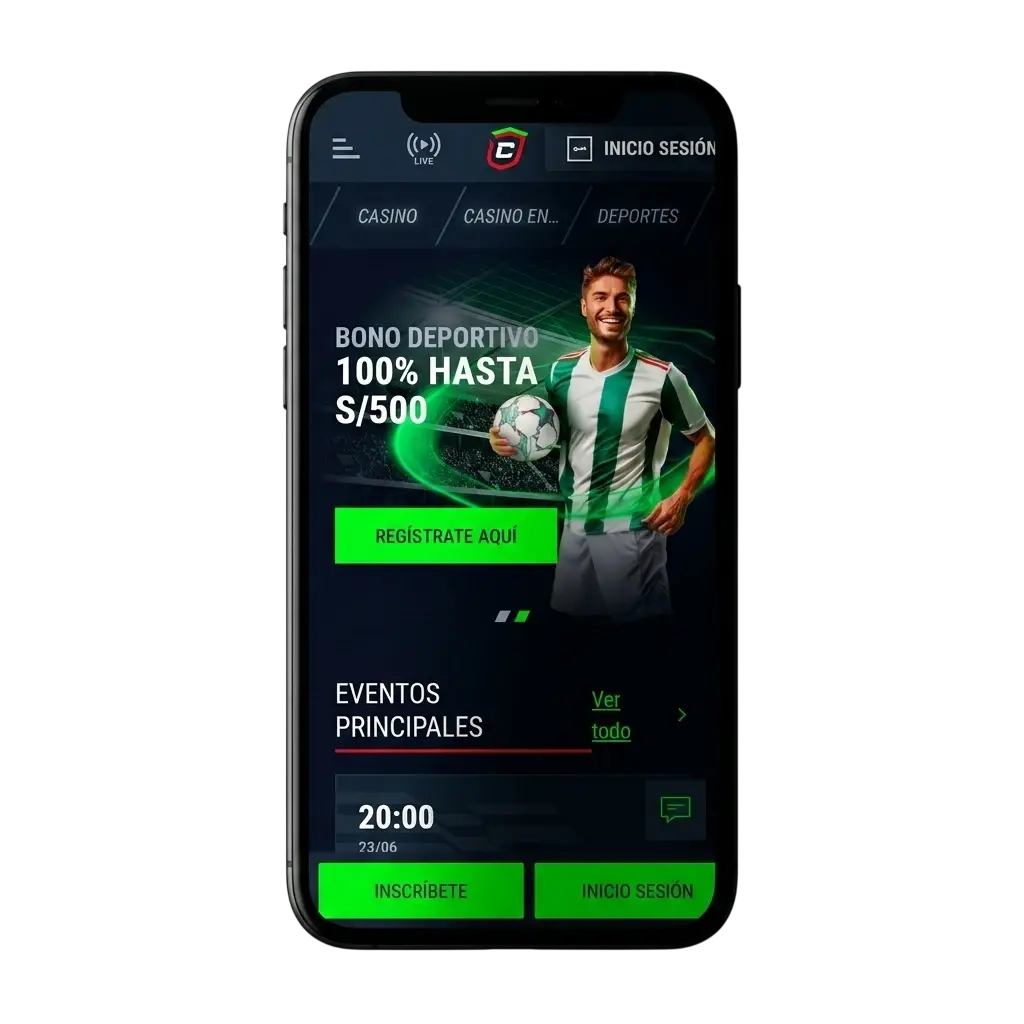 App de Casinado para Android e iOS