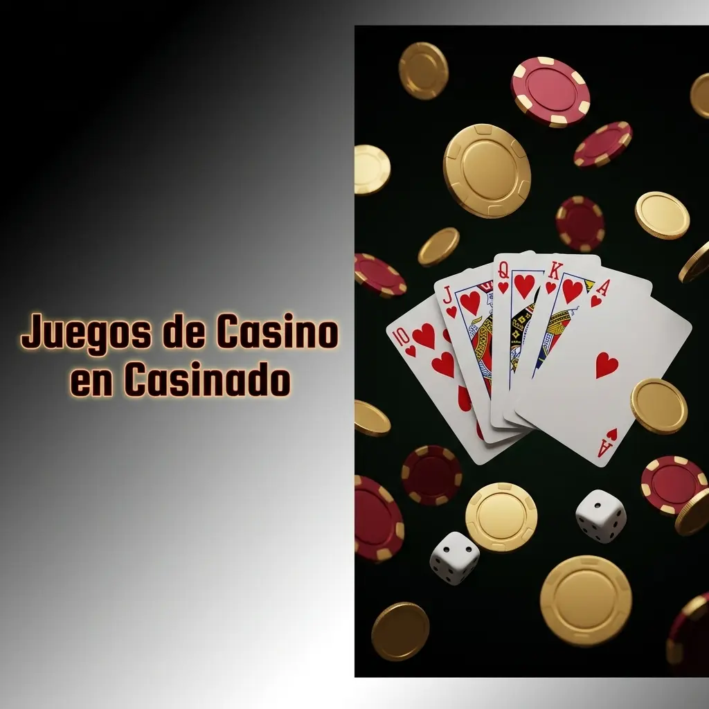 Juegos de casino en Casinado — slots, ruleta y juegos en vivo