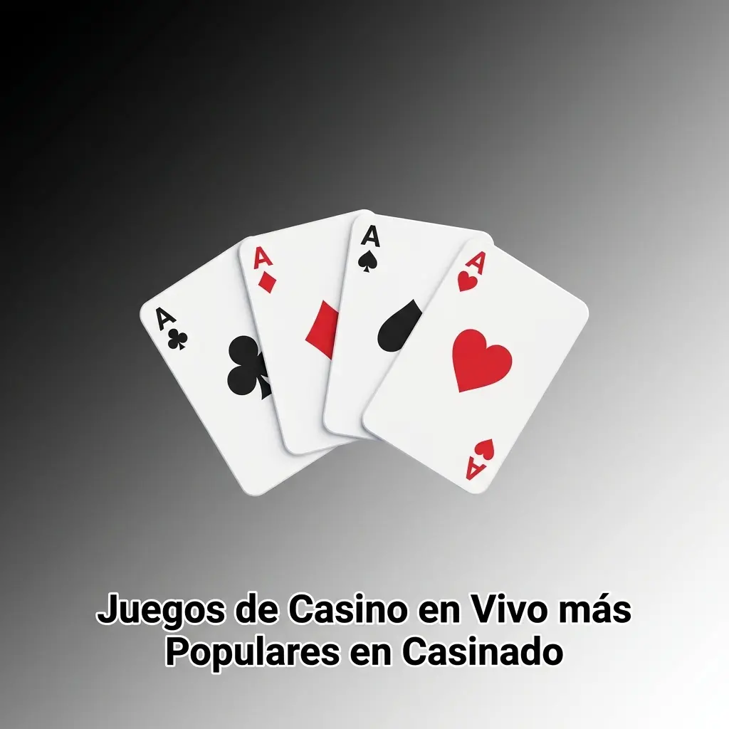 Juegos de casino en vivo en Casinado con crupier real