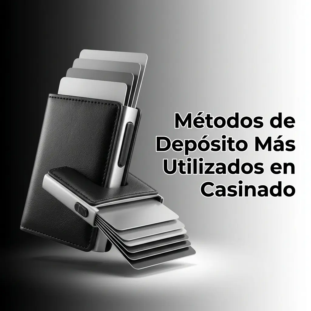 Métodos de depósito disponibles en Casinado