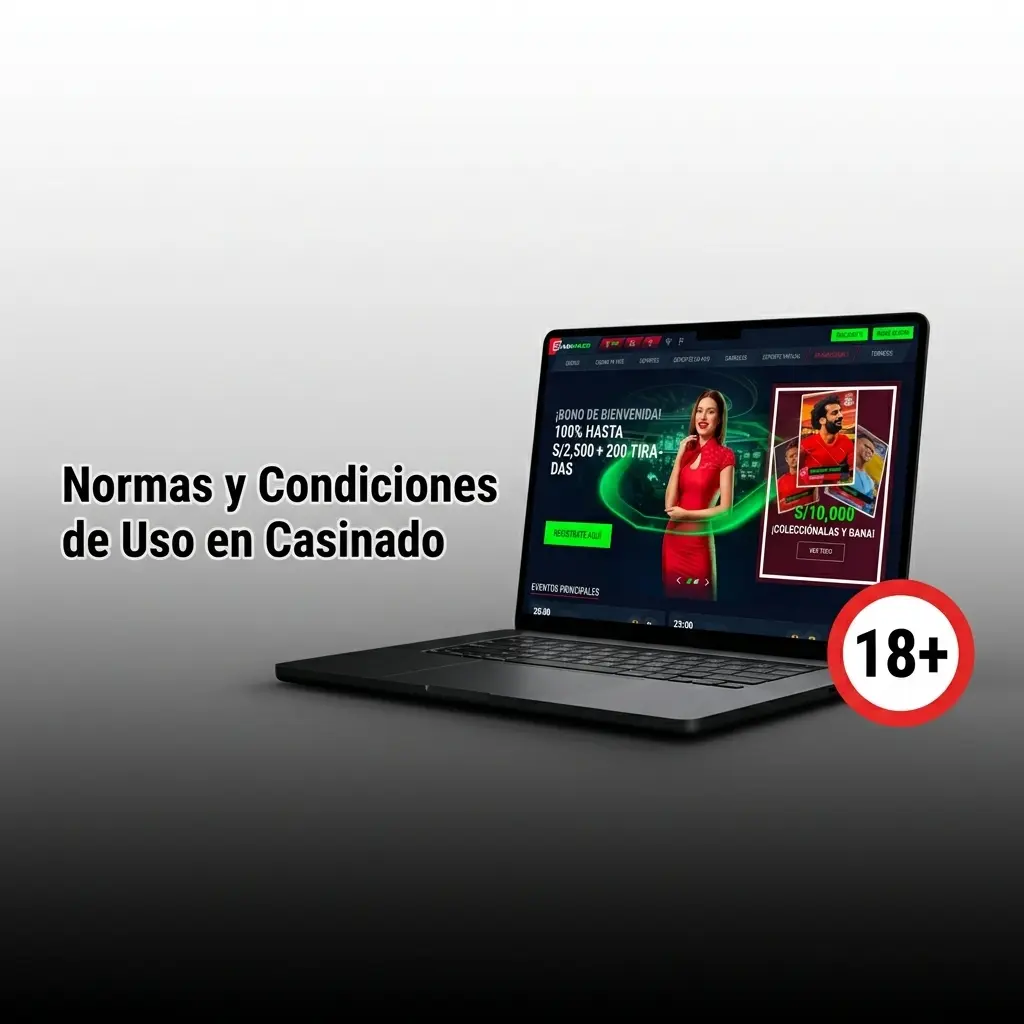 Normas y condiciones de uso en Casinado