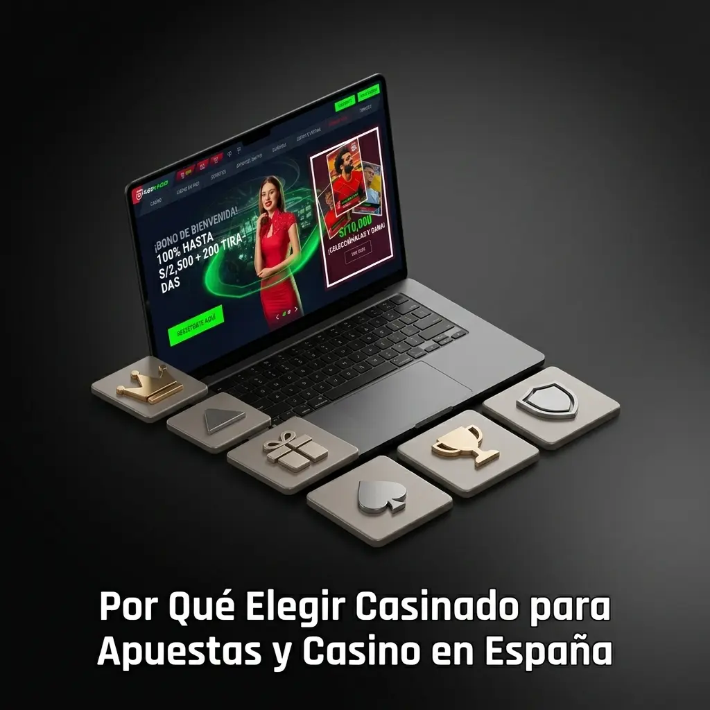 Plataforma Casinado con apuestas deportivas y casino online en España