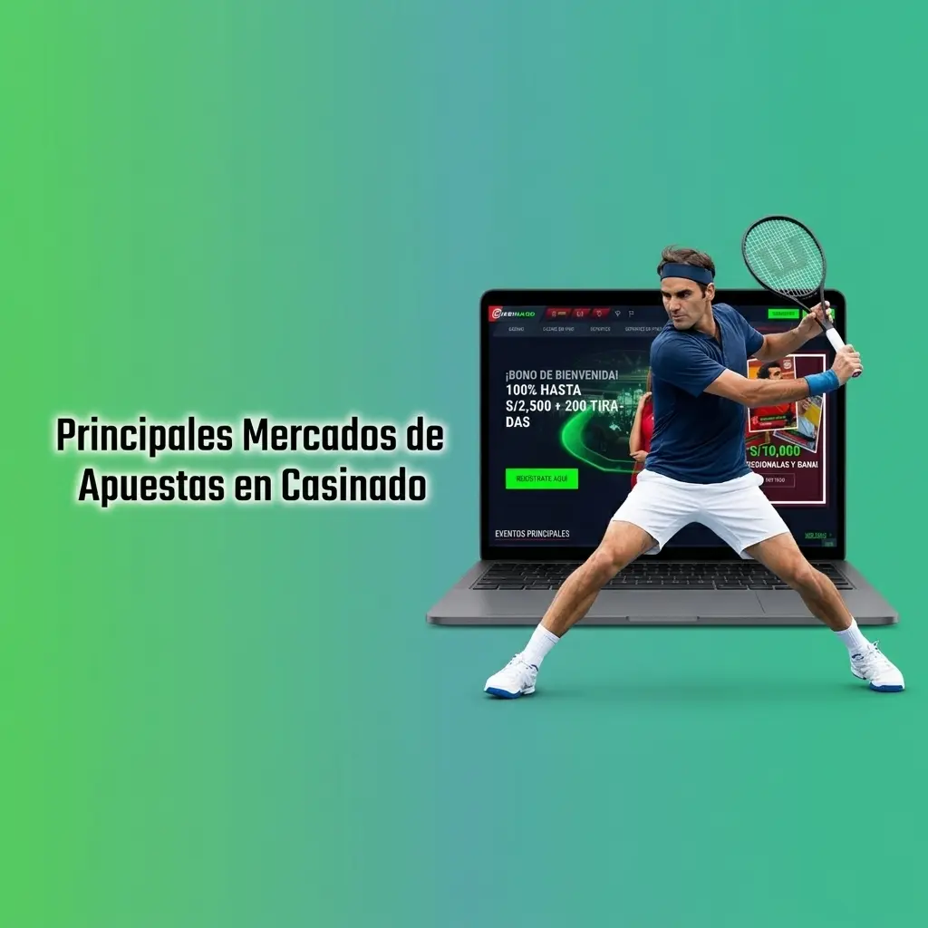Mercados de apuestas deportivas en Casinado