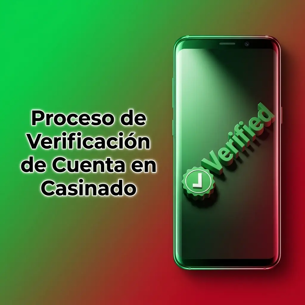 Proceso de verificación de cuenta en Casinado