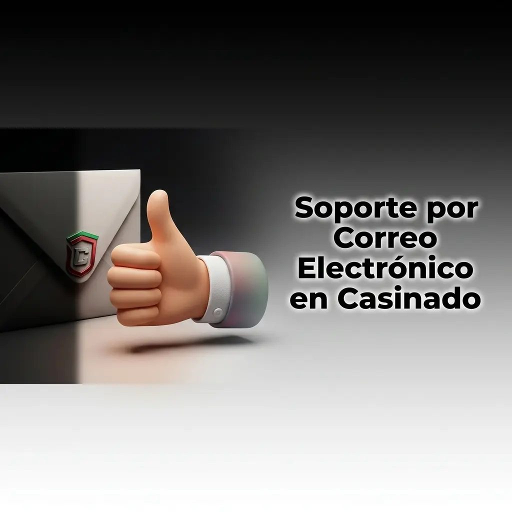 Soporte por correo electrónico en Casinado