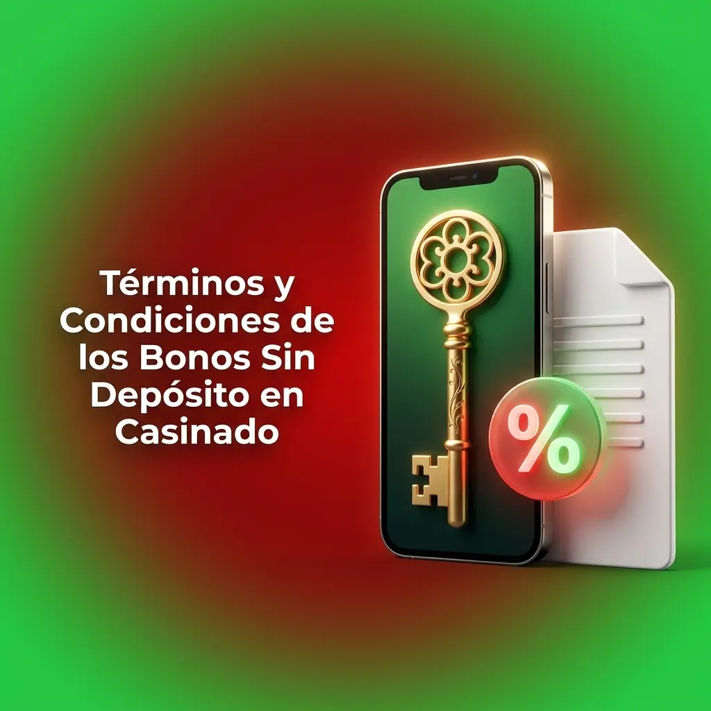 Términos y condiciones de los bonos sin depósito en Casinado