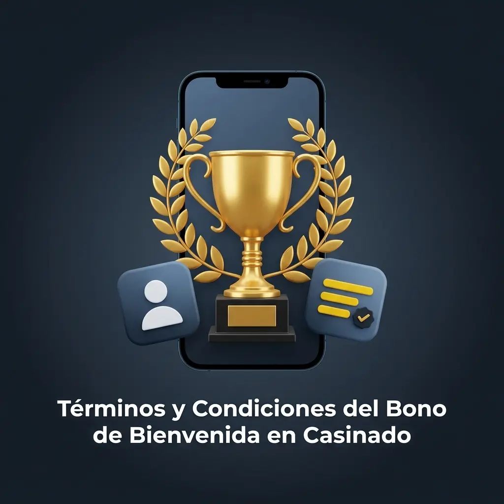Términos y condiciones del bono de bienvenida en Casinado