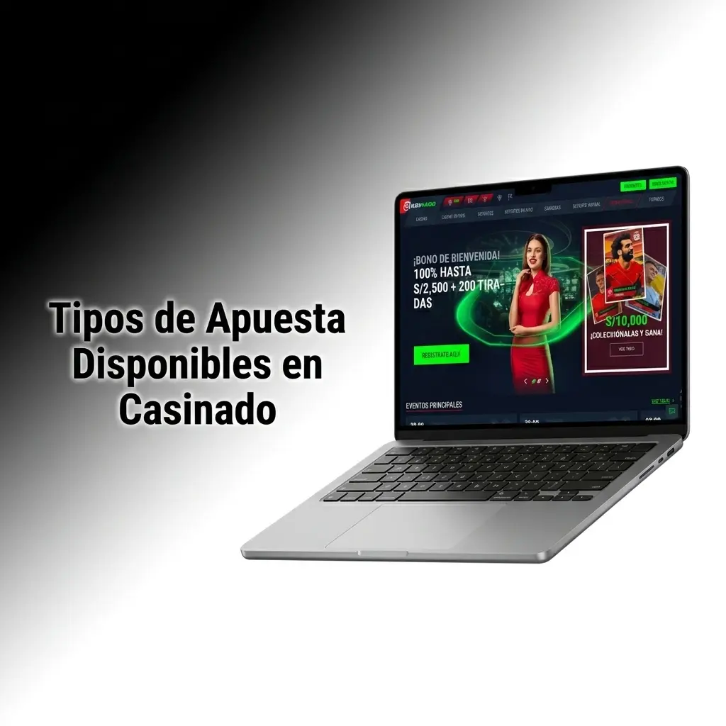 Tipos de apuesta disponibles en Casinado