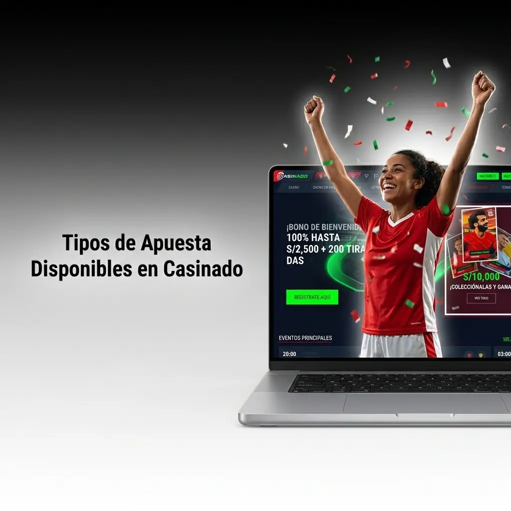 Tipos de apuesta disponibles en Casinado